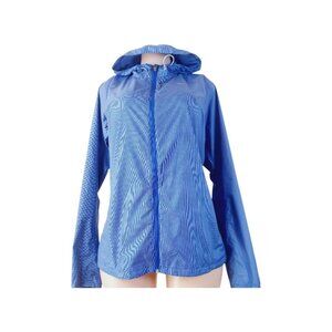 Nike Women's Blue Tempo Flash Repel Running Performance Jacket Size L